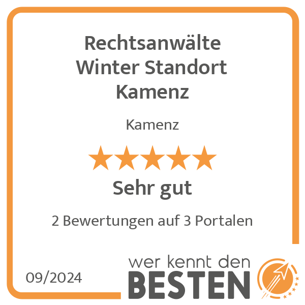 Rechtsanwälte Winter Standort Kamenz in Kamenz - Logo