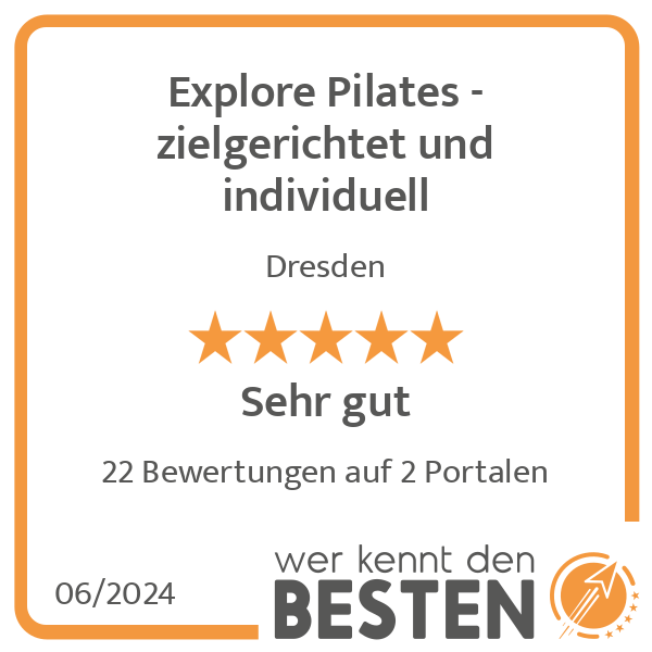 Explore Pilates - zielgerichtet und individuell in Dresden - Logo