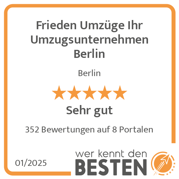 Frieden Umzüge Ihr Umzugsunternehmen Berlin in Berlin - Logo