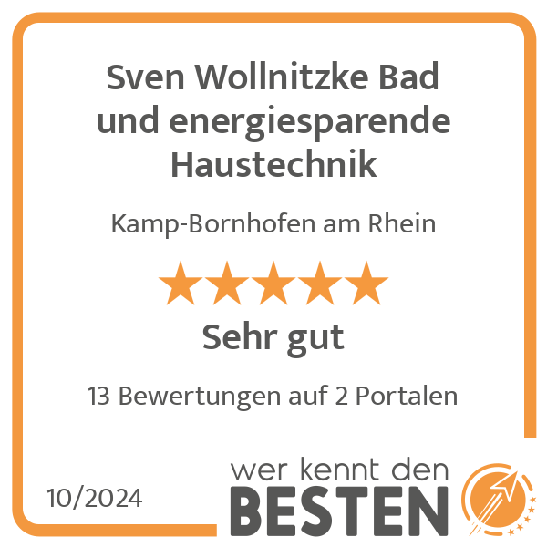 Sven Wollnitzke Bad und energiesparende Haustechnik in Kamp Bornhofen - Logo