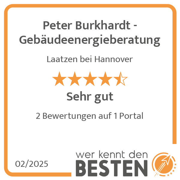 Peter Burkhardt - Gebäudeenergieberatung in Laatzen - Logo