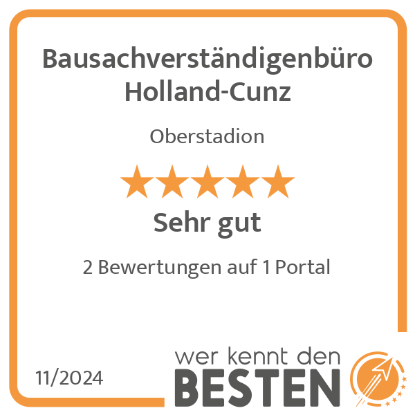 Bausachverständigenbüro Holland-Cunz in Oberstadion - Logo