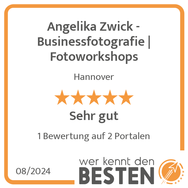 Angelika Zwick - Businessfotografie Fotoworkshops in Hannover - Logo