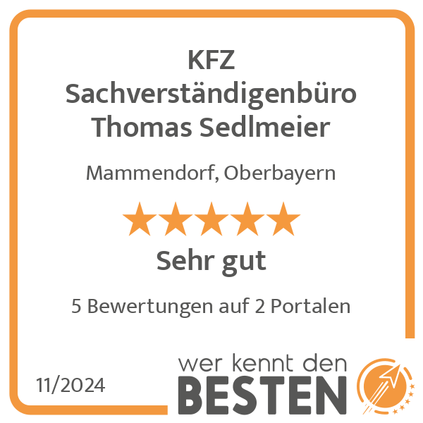 KFZ Sachverständigenbüro Thomas Sedlmeier in Mammendorf - Logo