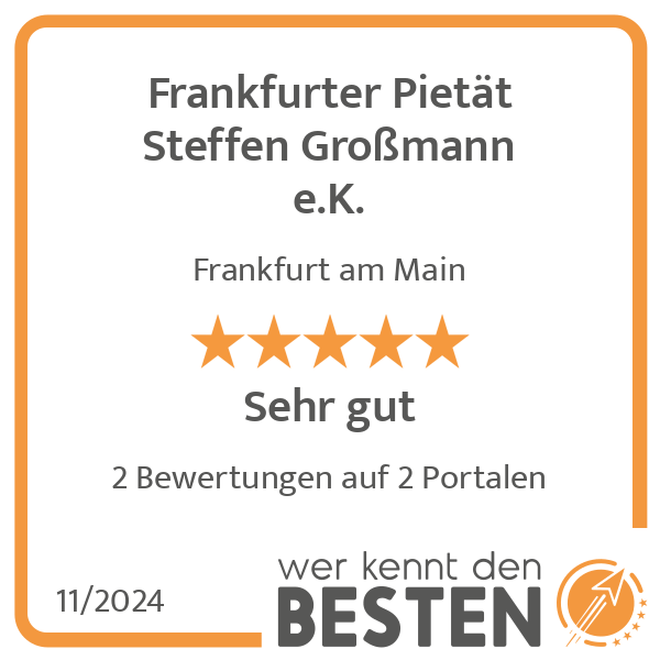 Frankfurter Pietät Steffen Großmann e.K. in Frankfurt am Main - Logo