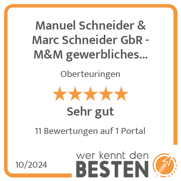 Manuel Schneider & Marc Schneider GbR - M&M gewerbliches Spülen in Oberteuringen - Logo