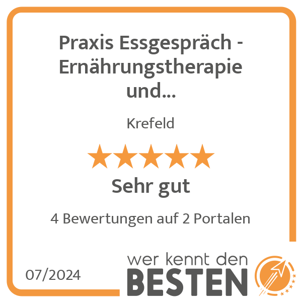 Praxis Essgespräch - Ernährungstherapie und Ernährungsberatung von Regina Stappen in Krefeld - Logo