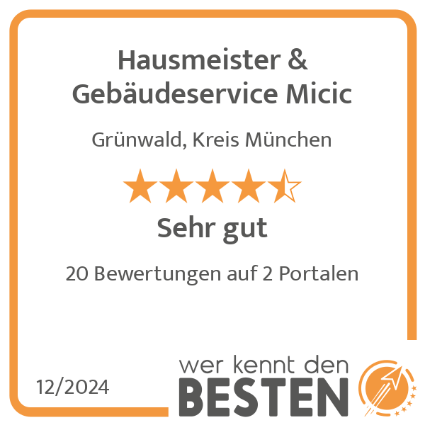 Hausmeister & Gebäudeservice Micic in Grünwald Kreis München - Logo