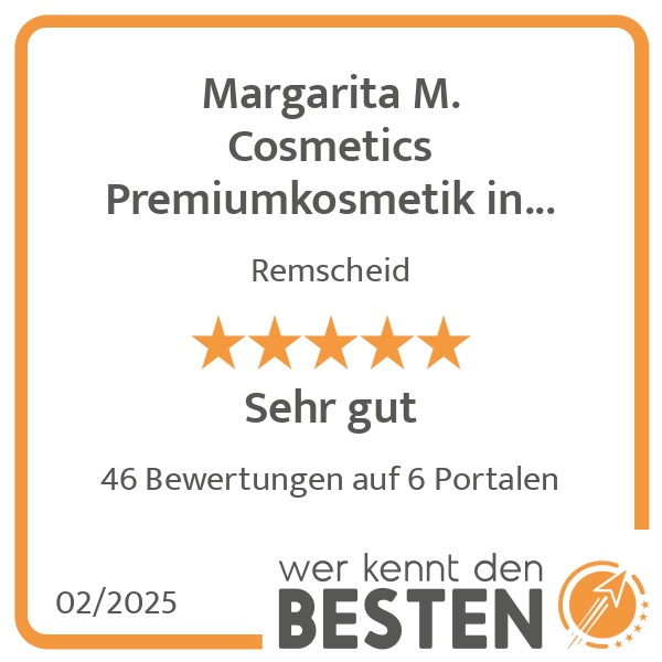 Margarita M. Cosmetics Premiumkosmetik in Remscheid Lumecca Liposana3+ Hydrafacial Morpheus8 Forma Visia Hautanalyse Infuzion-System iSClinical in Remscheid - Logo