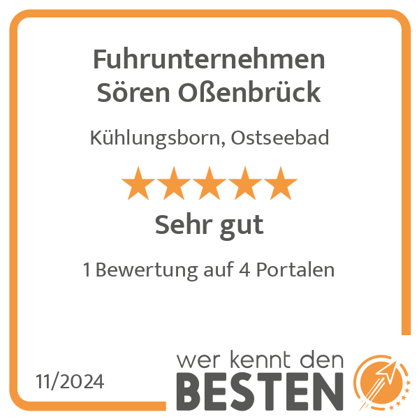 Fuhrunternehmen Sören Oßenbrück in Kühlungsborn Ostseebad - Logo