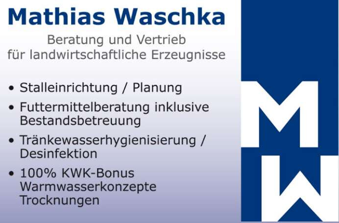 Mathias Waschka Beratung und Vertrieb f. landwirtschaftliche Erzeugnisse in Hatten - Logo