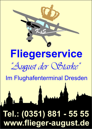 Bild zu Fliegerservice u. Fliegerschule August der Starke Ralf Kruse & Thomas Seidel GbR in Dresden