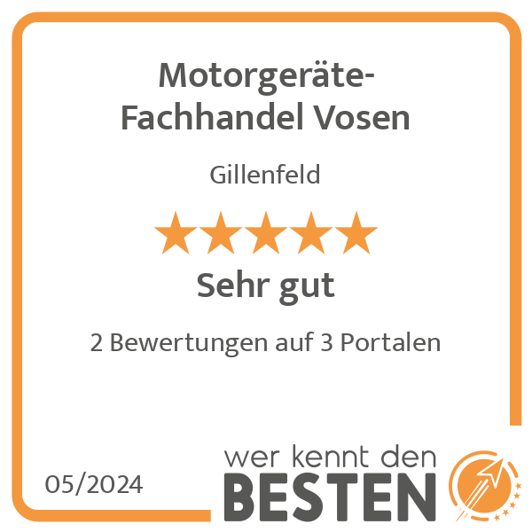 Motorgeräte-Fachhandel Vosen in Gillenfeld - Logo