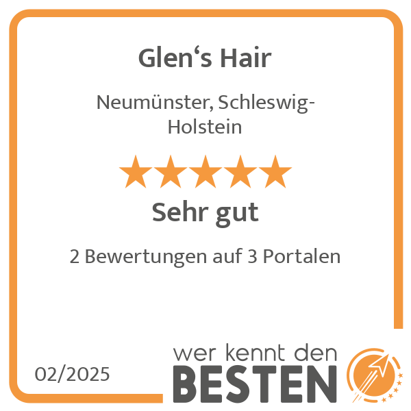 Glen‘s Hair in Neumünster - Logo