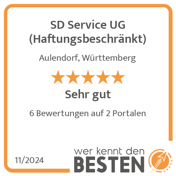 SD Service UG (Haftungsbeschränkt) in Aulendorf - Logo