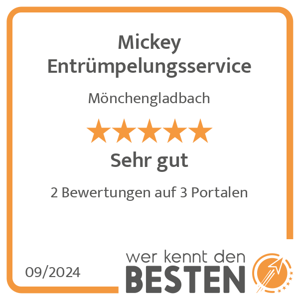 Mickey Entrümpelungsservice in Mönchengladbach - Logo