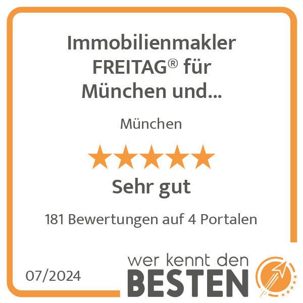 Immobilienmakler FREITAG® für München und Starnberg in München - Logo