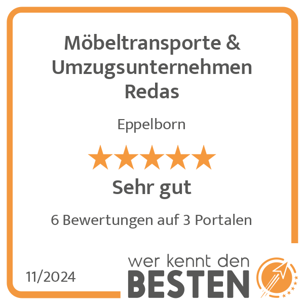 Möbeltransporte & Umzugsunternehmen Redas in Eppelborn - Logo