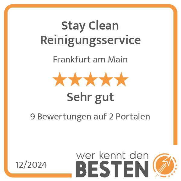 Stay Clean Reinigungsservice in Frankfurt am Main - Logo