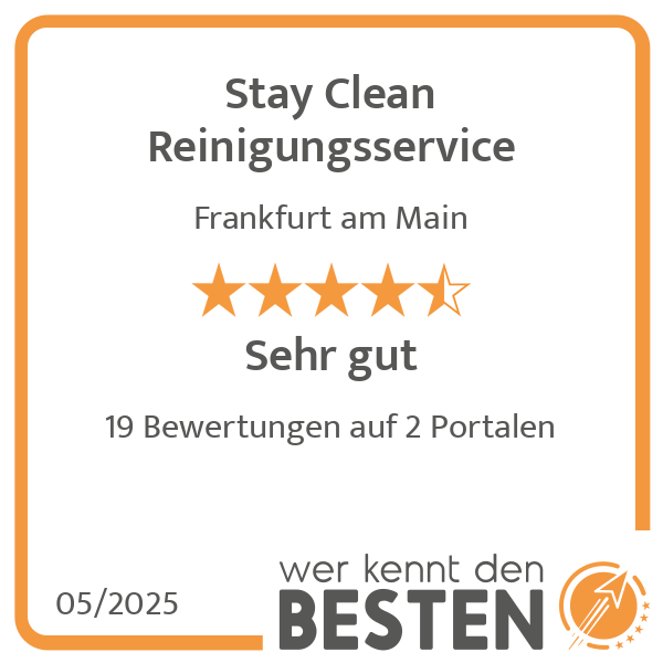 Stay Clean Reinigungsservice in Frankfurt am Main - Logo