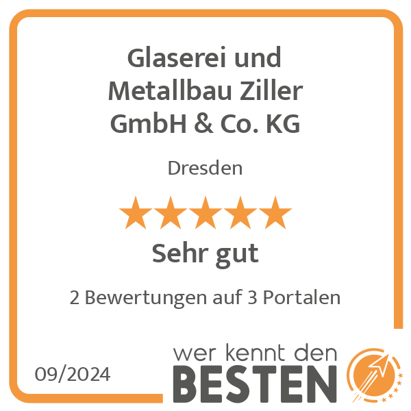 Glaserei und Metallbau Ziller GmbH & Co. KG in Dresden - Logo