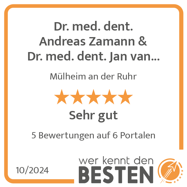 Dr. med. dent. Andreas Zamann & Dr. med. dent. Jan van den Daele in Mülheim an der Ruhr - Logo