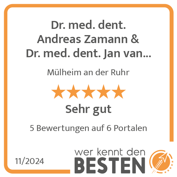 Dr. med. dent. Andreas Zamann & Dr. med. dent. Jan van den Daele in Mülheim an der Ruhr - Logo