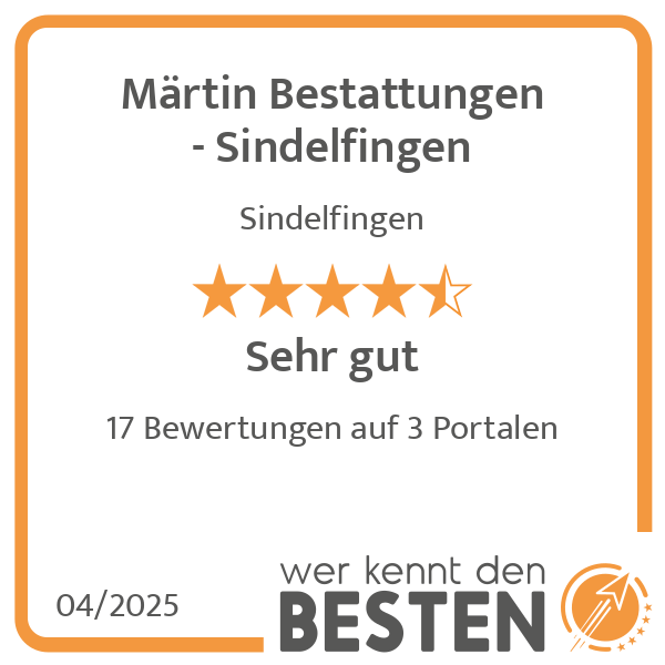 Märtin Bestattungen - Sindelfingen in Sindelfingen - Logo Märtin Bestattungen - Sindelfingen in Sindelfingen - Logo