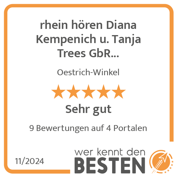 rhein hören Diana Kempenich u. Tanja Trees GbR Hörgerätefachgeschäft in Oestrich Winkel - Logo