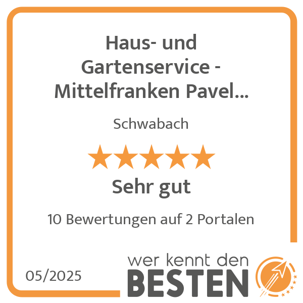 Haus- und Gartenservice - Mittelfranken Pavel Vostarek in Schwabach - Logo