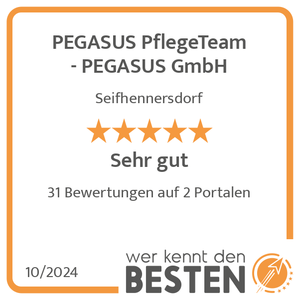 PEGASUS PflegeTeam - PEGASUS GmbH in Seifhennersdorf - Logo