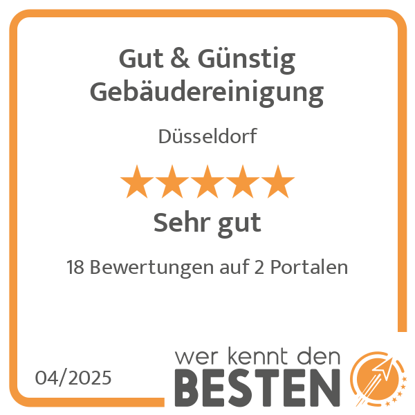Gut & Günstig Gebäudereinigung in Düsseldorf - Logo