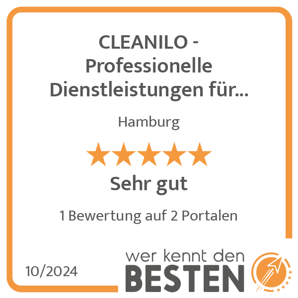 CLEANILO - Professionelle Dienstleistungen für Privathaushalte und Firmenkunden! in Hamburg - Logo