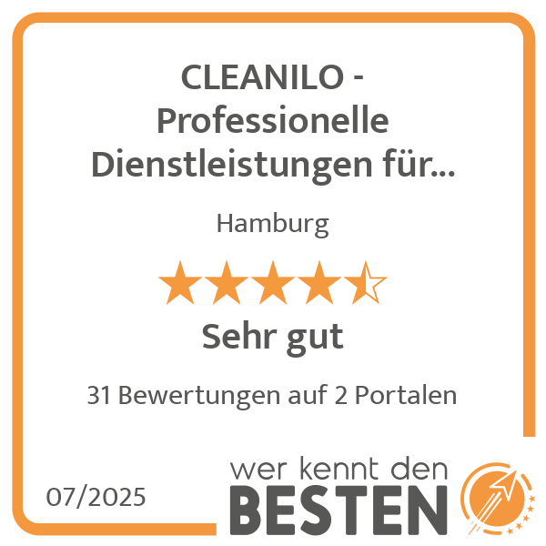 CLEANILO - Professionelle Dienstleistungen für Privathaushalte und Firmenkunden! in Hamburg - Logo