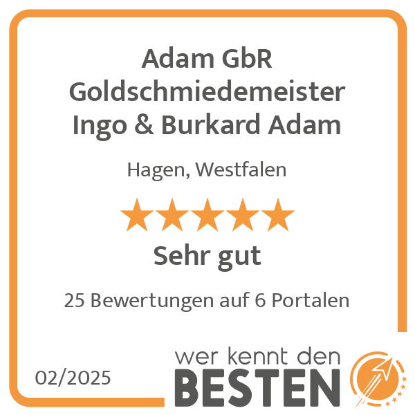 Adam GbR Goldschmiedemeister Ingo & Burkard Adam in Hagen in Westfalen - Logo