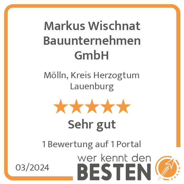 Markus Wischnat Bauunternehmen GmbH in Mölln in Lauenburg - Logo