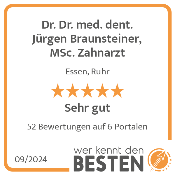 Dr. Dr. med. dent. Jürgen Braunsteiner, MSc. Zahnarzt in Essen - Logo