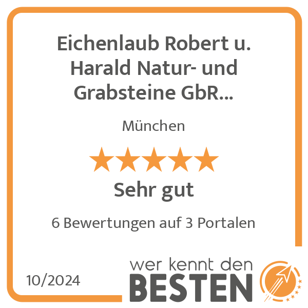 Eichenlaub Robert u. Harald Natur- und Grabsteine GbR Steinmetz in München - Logo