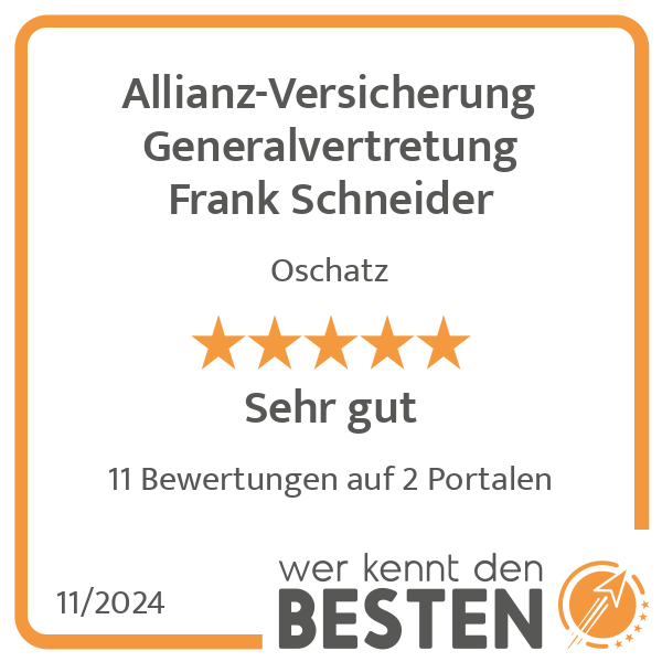 Allianz-Versicherung Generalvertretung Frank Schneider in Oschatz - Logo