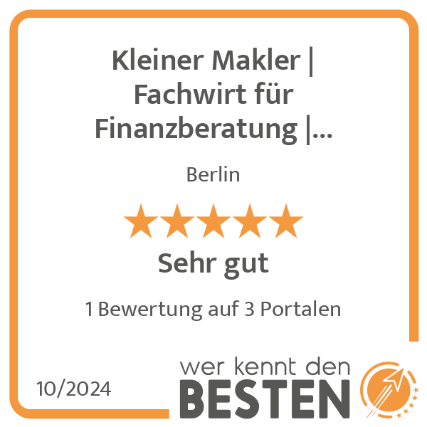 Kleiner Makler Fachwirt für Finanzberatung Versicherungsmakler in Berlin - Logo