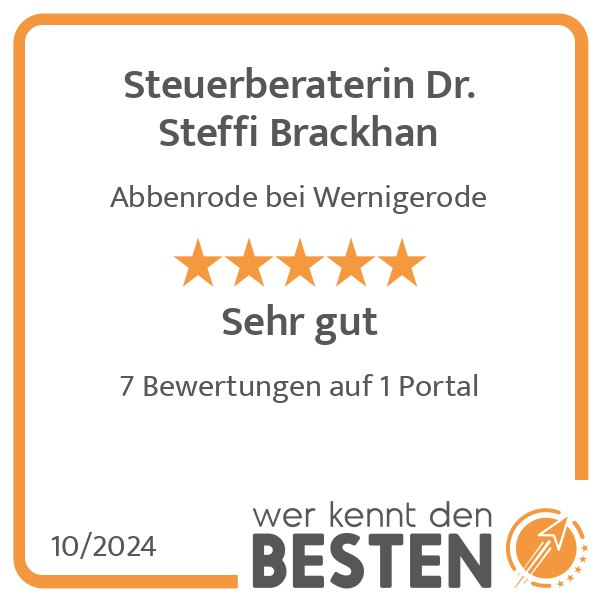 Steuerberaterin Dr. Steffi Brackhan in Abbenrode Gemeinde Nordharz - Logo