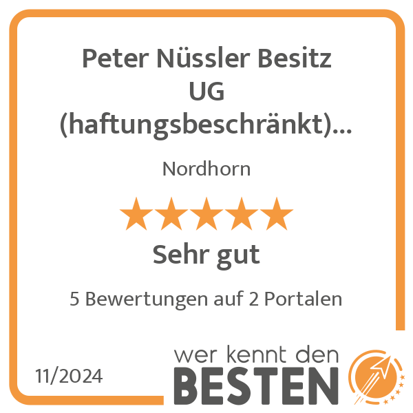 Peter Nüssler Besitz UG (haftungsbeschränkt) & Co. KG in Nordhorn - Logo