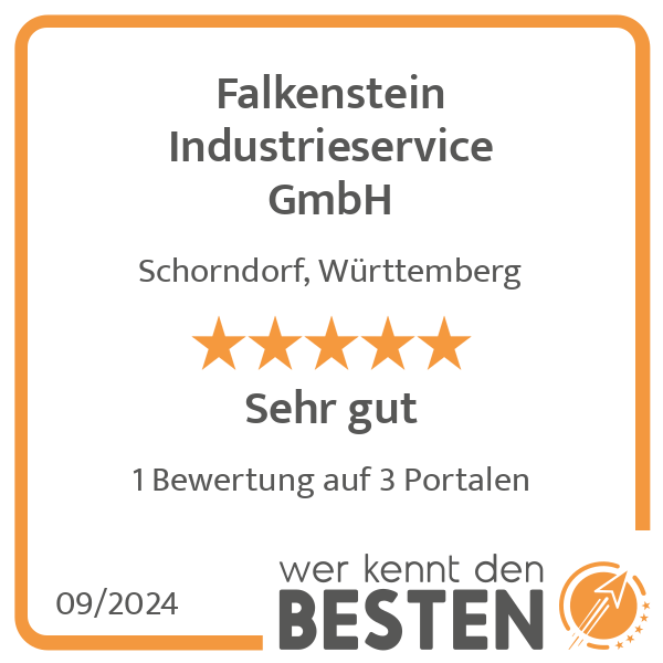 Falkenstein Industrieservice GmbH in Schorndorf in Württemberg - Logo