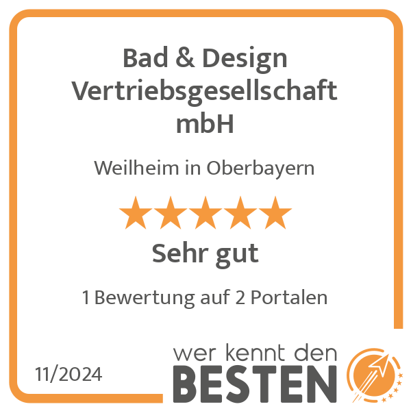 Bad & Design Vertriebsgesellschaft mbH in Weilheim in Oberbayern - Logo