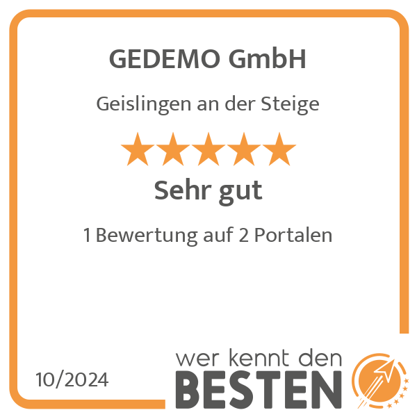 GEDEMO GmbH in Geislingen an der Steige - Logo