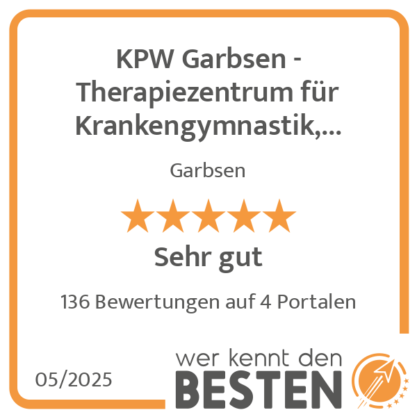 KPW Garbsen - Therapiezentrum für Krankengymnastik, Physiotherapie, Wassergymnastik in Garbsen - Logo KPW Garbsen - Therapiezentrum für Krankengymnastik, Physiotherapie, Wassergymnastik in Garbsen - Logo