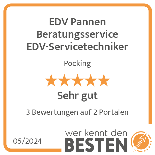 EDV Pannen Beratungsservice EDV-Servicetechniker in Pocking - Logo