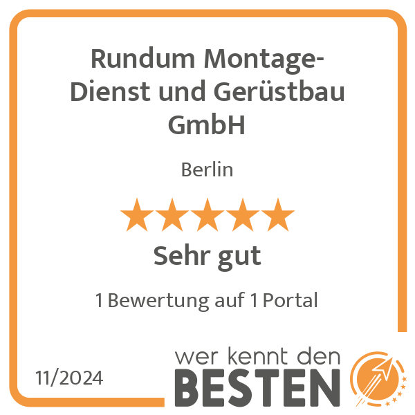 Rundum Montage-Dienst und Gerüstbau GmbH in Berlin - Logo