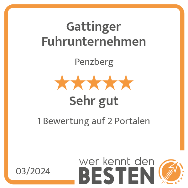 Gattinger Fuhrunternehmen in Penzberg - Logo