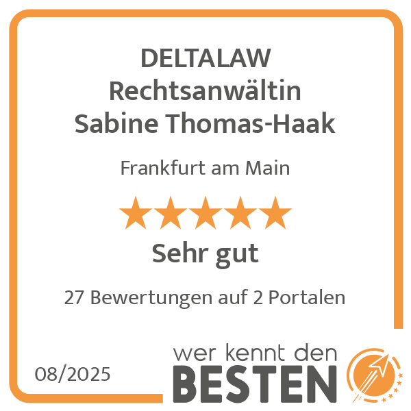 DELTALAW Rechtsanwältin Sabine Thomas-Haak in Frankfurt am Main - Logo